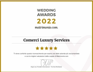 Wedding Awards | Comerci Luxury Services